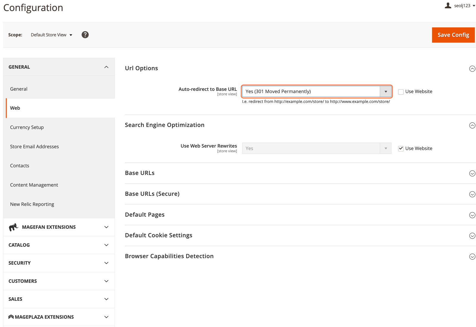 Configuring Base URL Redirects, and Web Server Rewrites